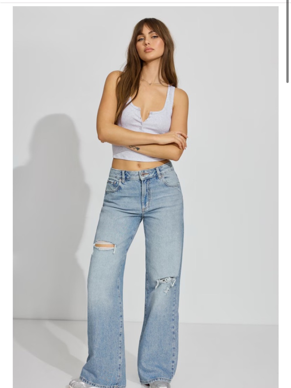 Garage Wide Leg Jeans